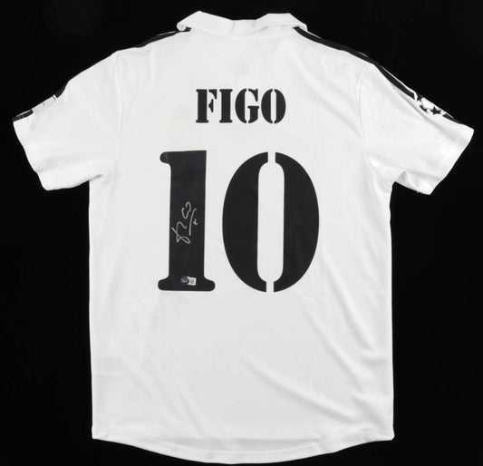 Luis Figo - Real Madrid - Autograph Jersey (Beckett)