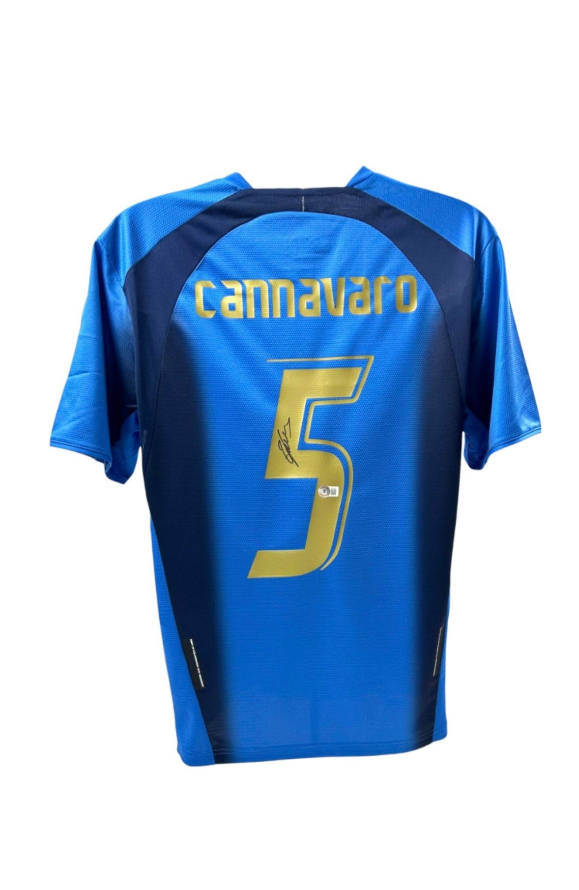 Fabio Cannavaro - Italy - Autograph Jersey (Beckett)